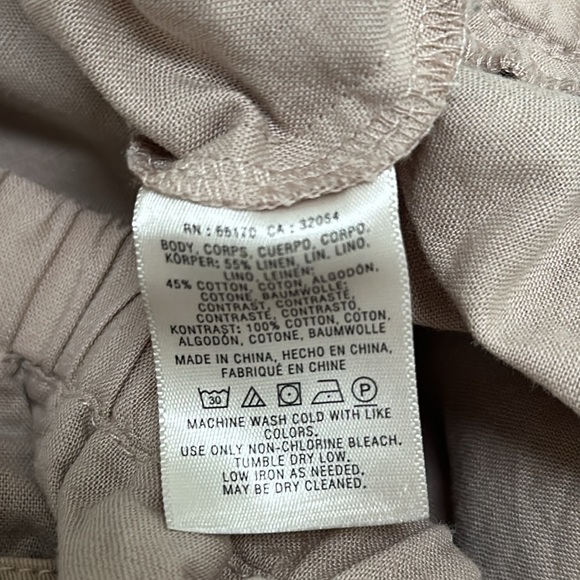 Anthropologie Hei Hei Ronan Camo print cropped linen jacket L - Picture 12 of 15